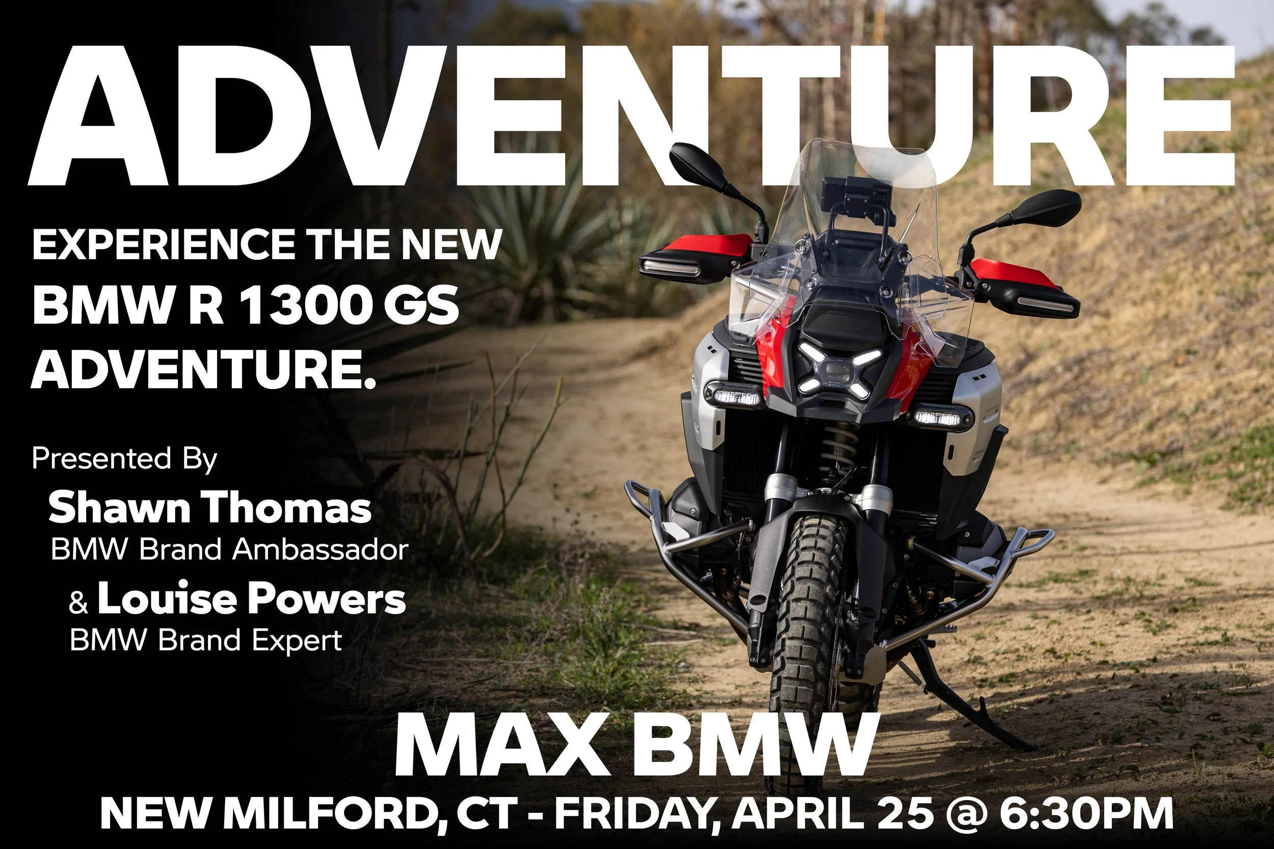 Experience the R1300 GS Adventure — MAX BMW Motorcycles